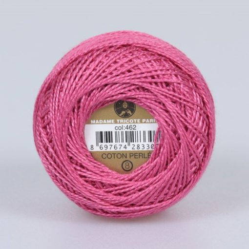 Madame Tricote Paris - Coton Perlé 8 - 462 - Rózsaszín