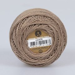 Madame Tricote Paris - Coton Perlé 8 - 479 - Világosbarna