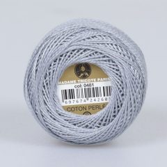 Madame Tricote Paris - Coton Perlé 8 - Szürke - 481