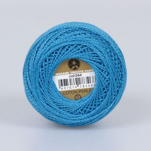 Madame Tricote Paris - Coton Perlé 8 - Kék - 544