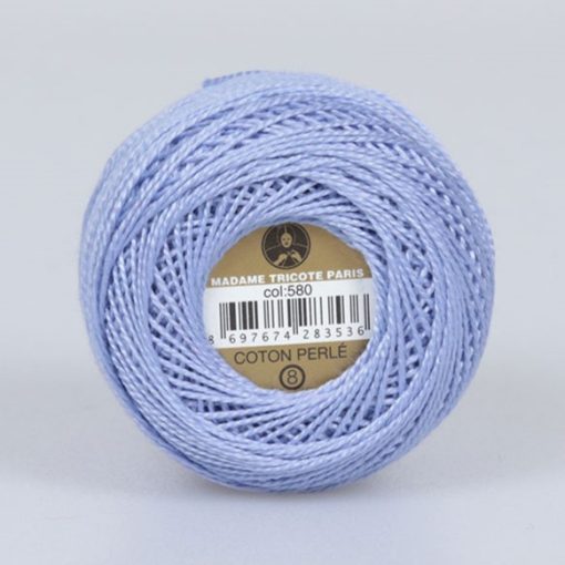 Madame Tricote Paris - Coton Perlé 8 - Kék - 580