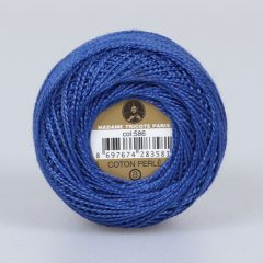 Madame Tricote Paris - Coton Perlé 8 - Kék - 586