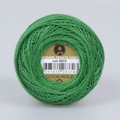 Madame Tricote Paris - Coton Perlé 8 - 673 - Zöld