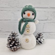 Hóember - Amigurumi minta