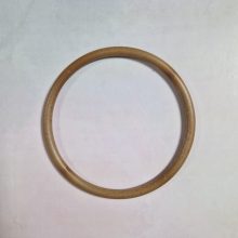 Műanyag karika - barna - 13 cm