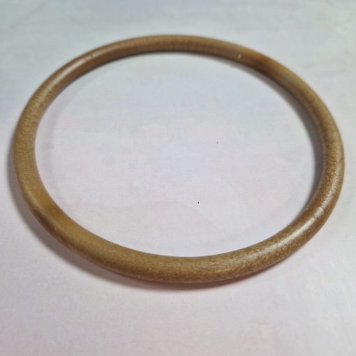 Műanyag karika - barna - 13 cm