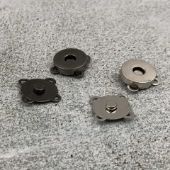 Mágneszár varrható 18 mm - Antracit