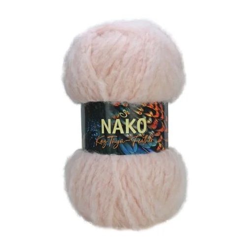 Nako Kaz Tüyü Feather - Halványrózsaszín