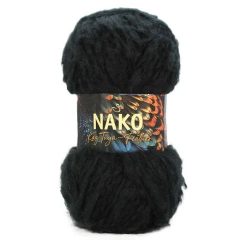 Nako Kaz Tüyü Feather - Fekete