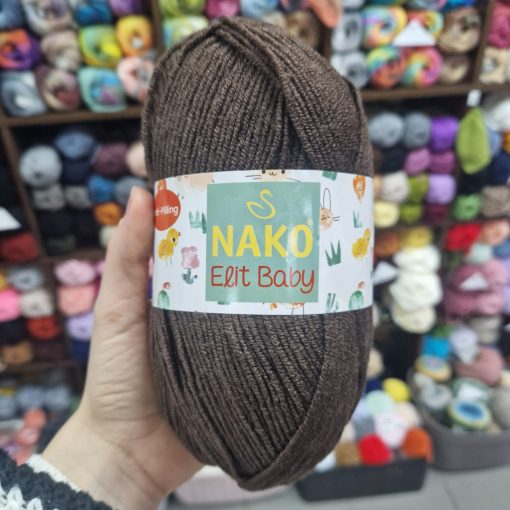 Nako Elit Baby - Sötétbarna - 4367