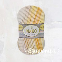Nako Elit Baby Mini Batik - Sárga-bézs-ekrü