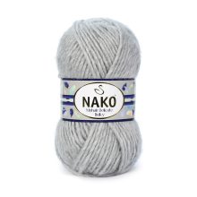 Nako Mohair Delicate Bulky - Szürke
