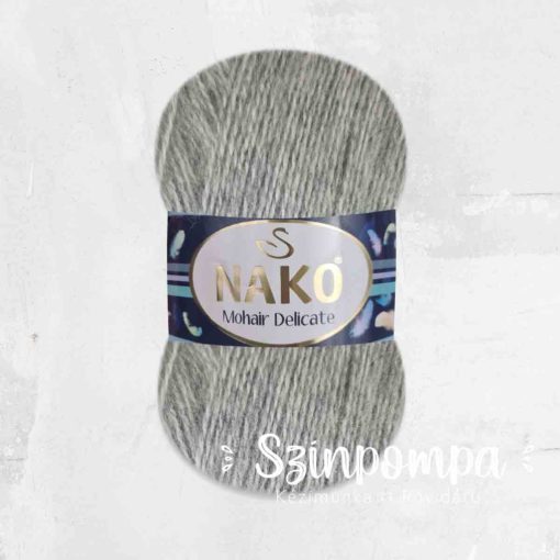 Nako Mohair Delicate - Szürke - 195