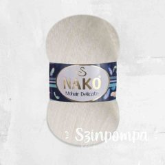 Nako Mohair Delicate - Fehér - 6101