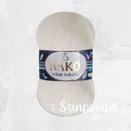 Nako Mohair Delicate - Fehér - 6101