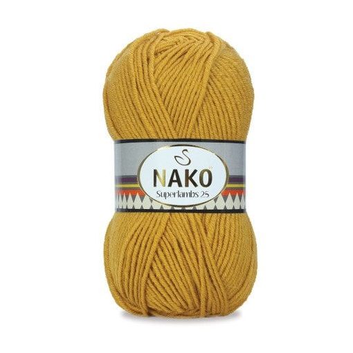 Nako Superlambs 25 - Mustársárga - 10273