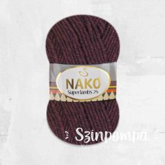 Nako Superlambs 25 - Sötétbordó - 1402