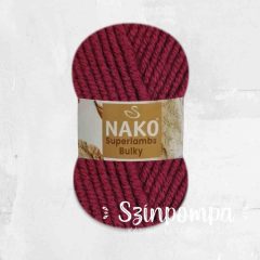 Nako Superlambs Bulky - Vörösbor