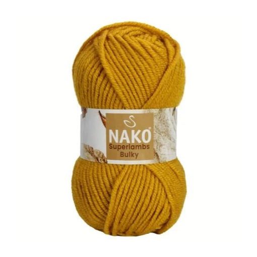 Nako Superlambs Bulky - Mustár