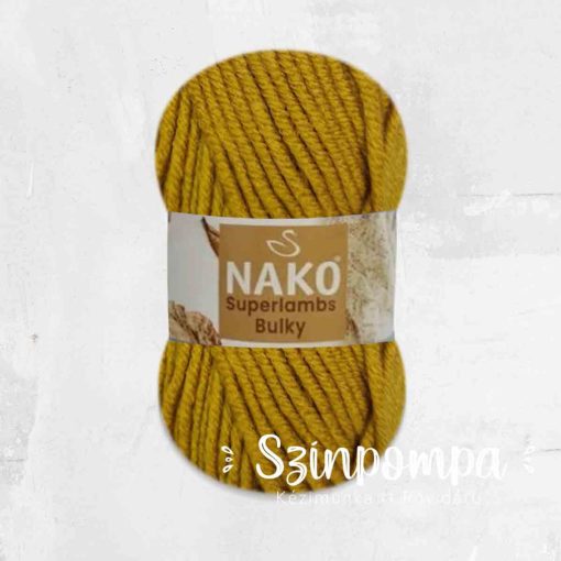 Nako Superlambs Bulky - Mustár