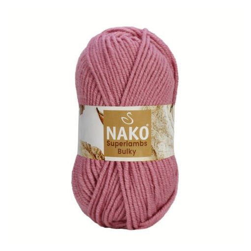 Nako Superlambs Bulky - Rózsaszín