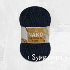 Nako Superlambs Bulky - Fekete