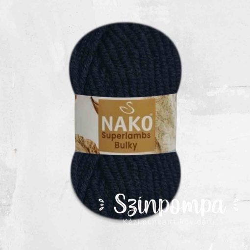 Nako Superlambs Bulky - Fekete