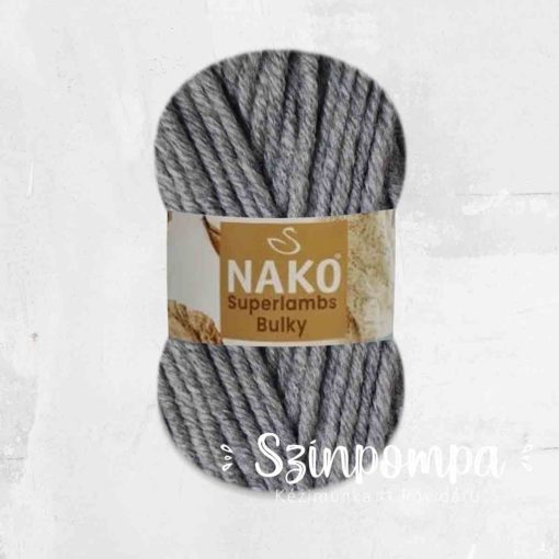 Nako Superlambs Bulky - Középszürke
