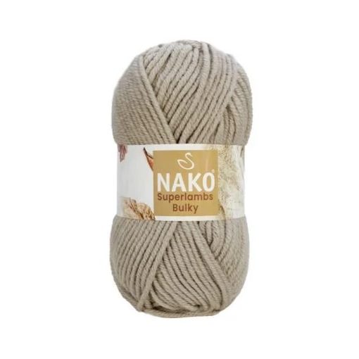 Nako Superlambs Bulky - Drapp
