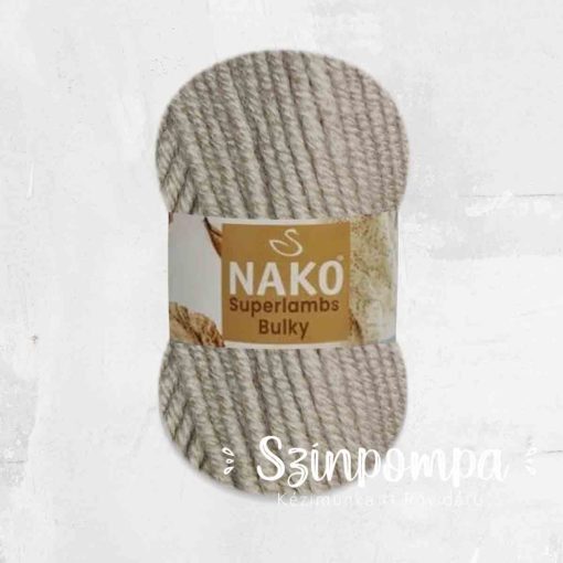 Nako Superlambs Bulky - Drapp