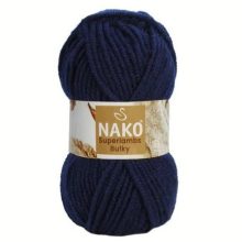 Nako Superlambs Bulky - Sötétkék