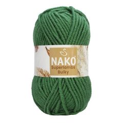 Nako Superlambs Bulky - Középzöld
