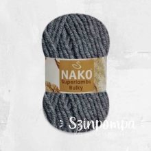 Nako Superlambs Bulky - Sötétszürke