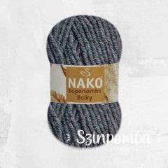 Nako Superlambs Bulky - Sötétszürke