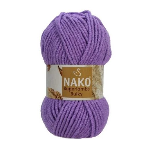 Nako Superlambs Bulky - Lila