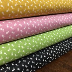 Apró tulipános textil 