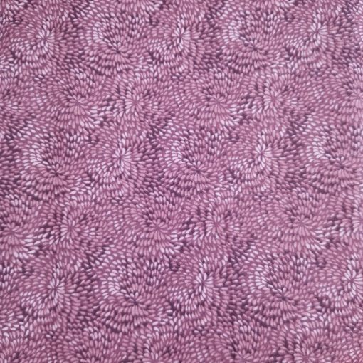 Bordós csepp mintás textil