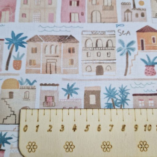 Tengerparti házikós textil