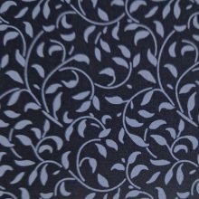 Fekete leveles textil
