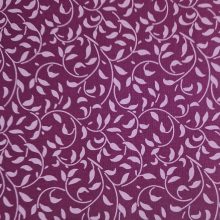 Lilás leveles textil