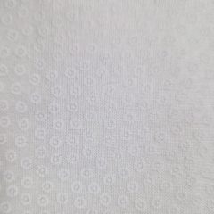 Apró mintás textil - Fehér