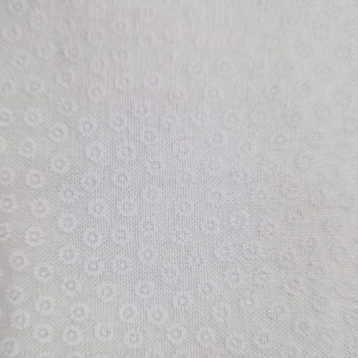 Apró mintás textil - Fehér