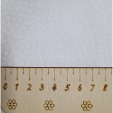 Apró mintás textil - Fehér