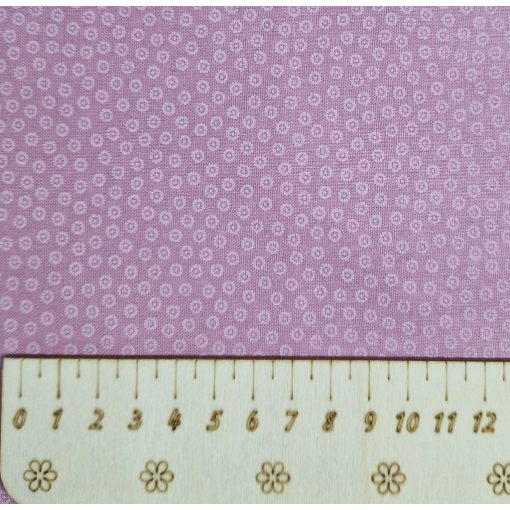 Apró mintás textil - Rózsaszín