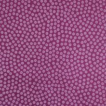 Apró mintás textil - Ciklámen