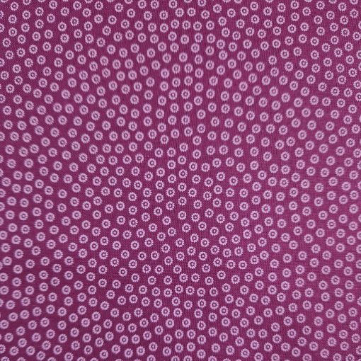 Apró mintás textil - Ciklámen