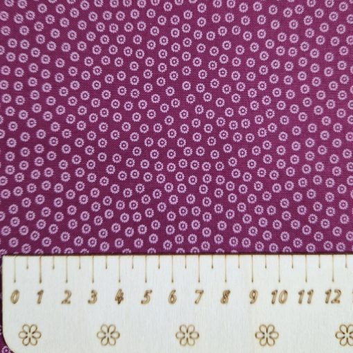 Apró mintás textil - Ciklámen