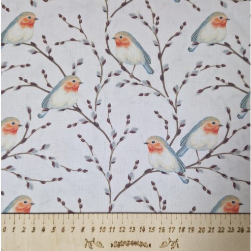 Madár mintás textil