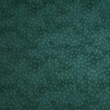 Mintás textil - Fenyőzöld pöttyös