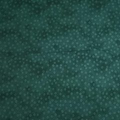 Mintás textil - Fenyőzöld pöttyös